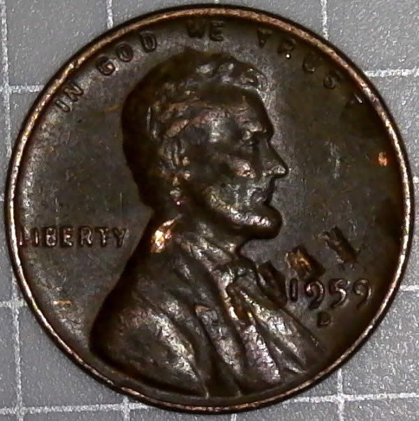 1959-D-Lincoln-Memorial-Cent-With-Very-Nice-Lamination!